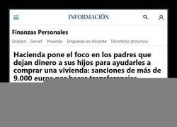 Enlace a Hacienda no perdona una