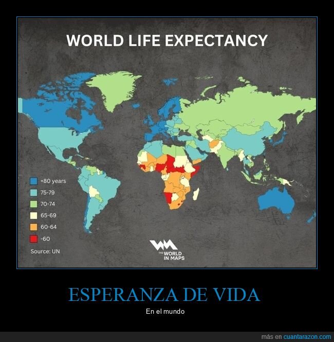 esperanza de vida,países,mapas