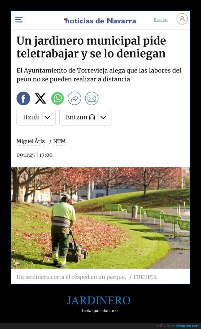 jardinero,teletrabajar