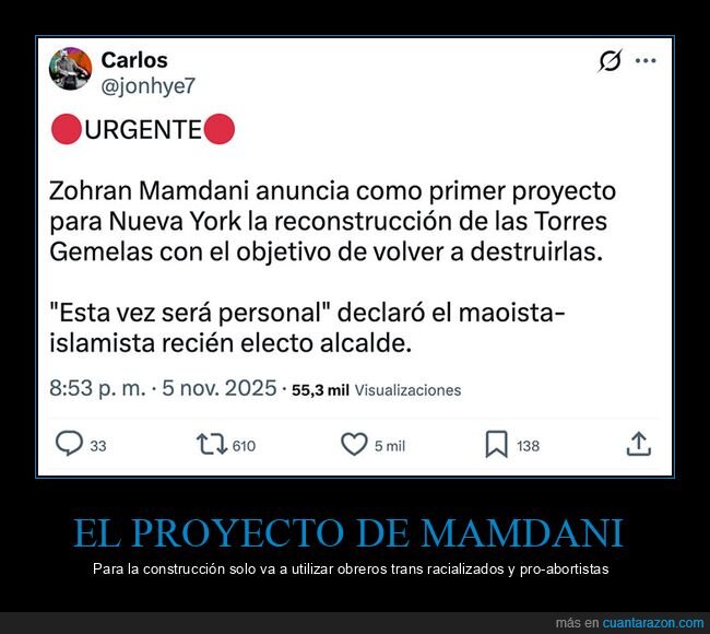 mamdani,nueva york,torres gemelas