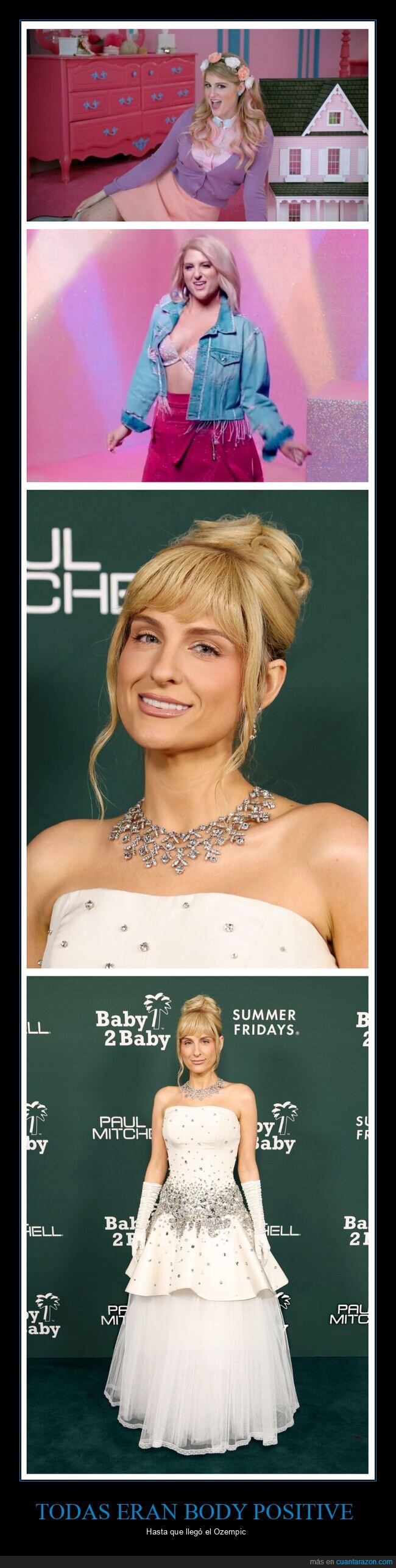 meghan trainor,antes,después