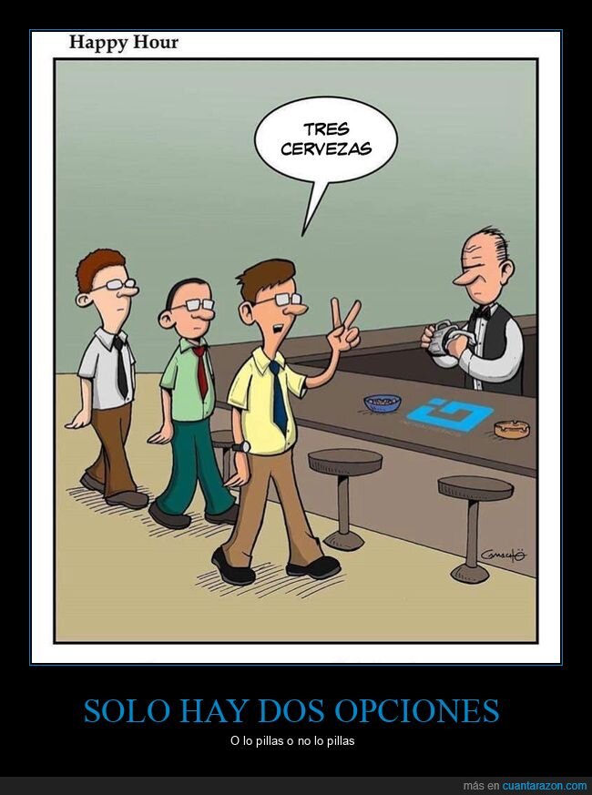 programadores,cervezas,bar,pidiendo,binario