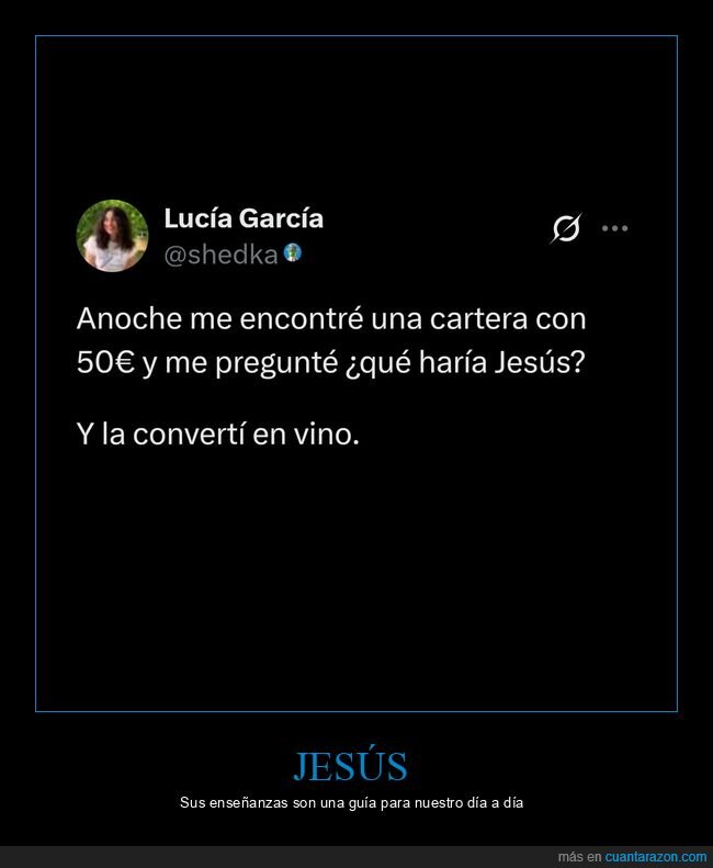 jesús,cartera,vino