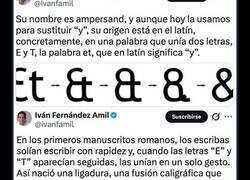 Enlace a Historia del ampersand (&), un símbolo de unión