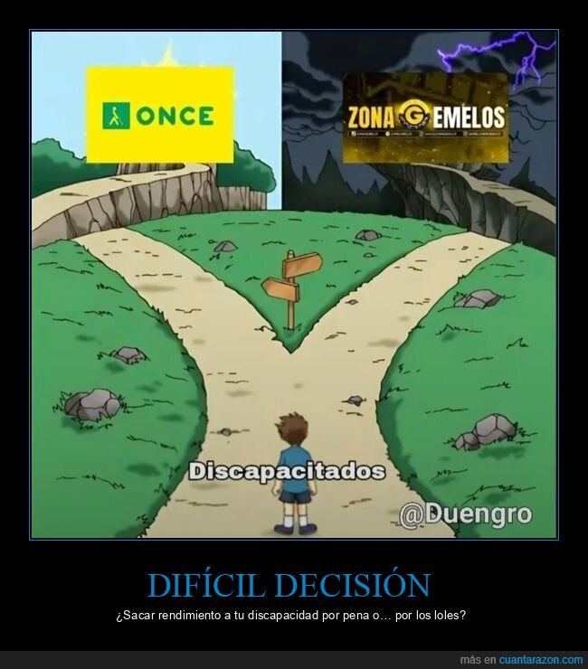 discapacitados,once,zona gemelos