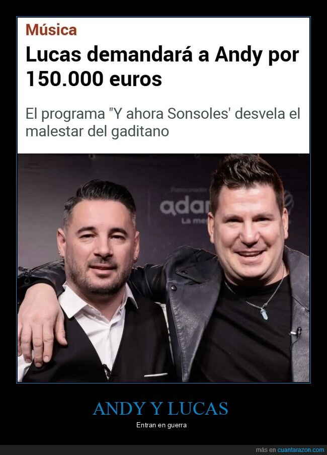 andy y lucas,demanda