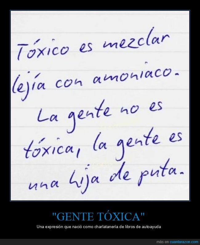 gente,tóxico