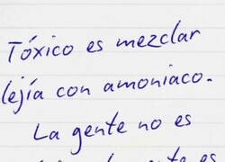 Enlace a La verdadera toxicidad