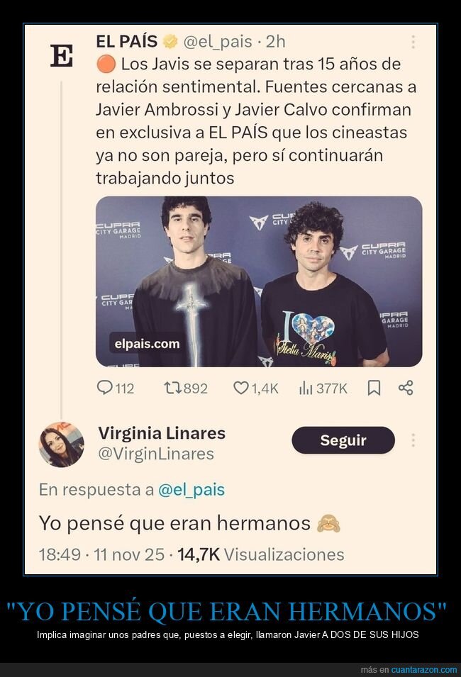 hermanos,los javis,separarse