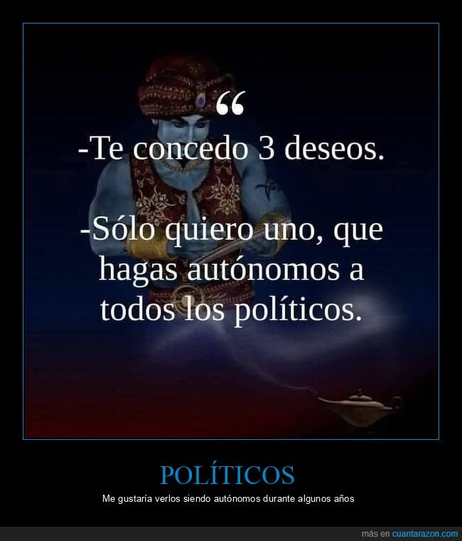 autónomos,políticos