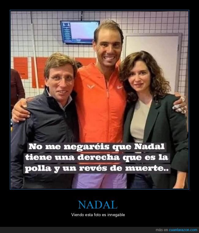nadal,almeida,ayuso,políticos