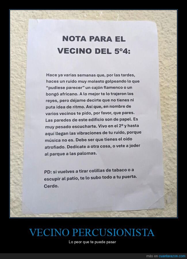 vecinos,carteles