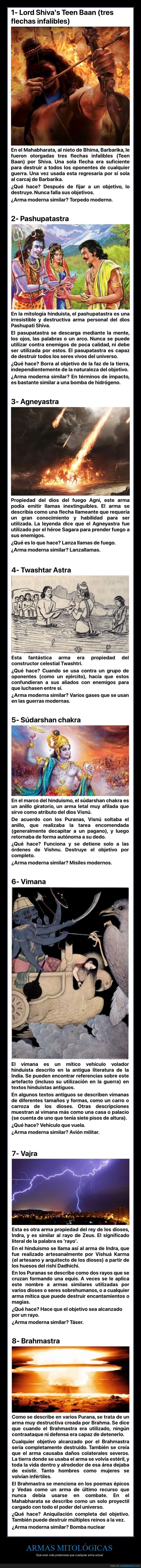armas mitológicas,poderosas