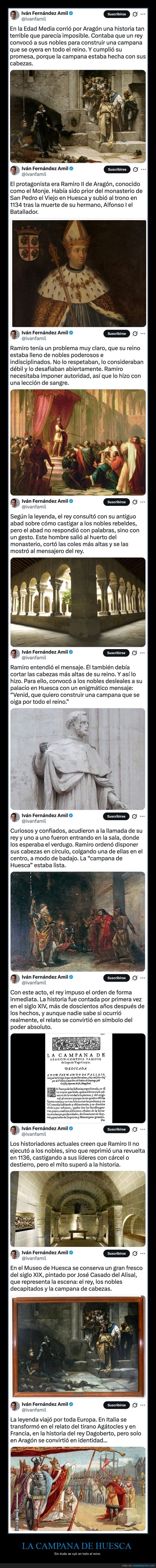 la campana de huesca,cabezas