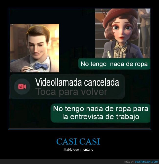 ropa,videollamada,entrevista de trabajo