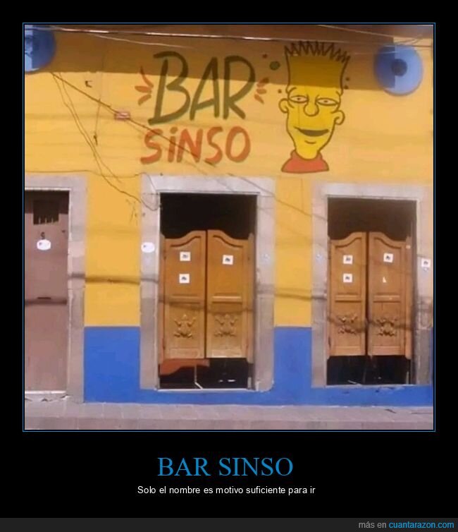 bar sinso,nombre,bar,bart simpson