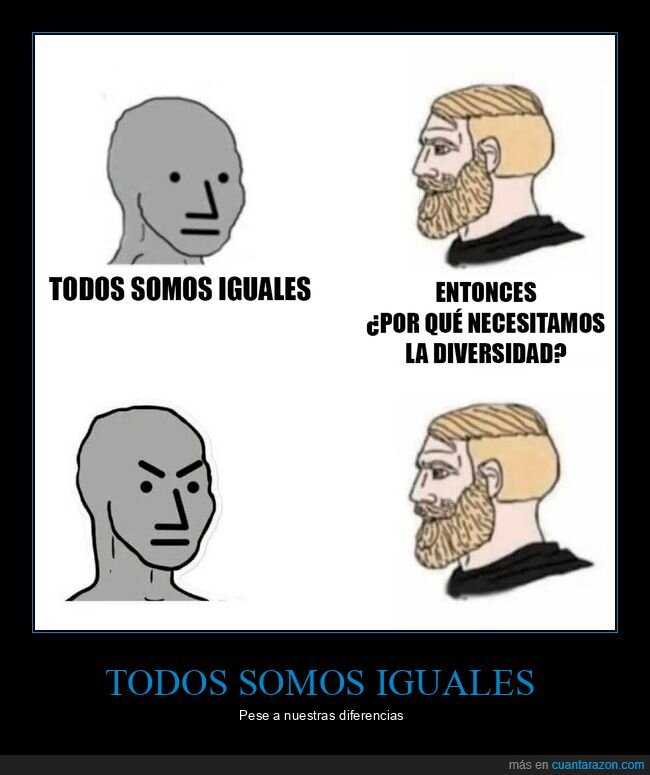 iguales,diversidad