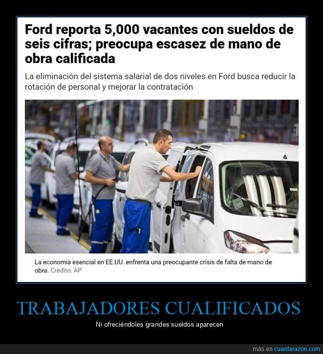 ford,trabajo,vacantes,sueldos