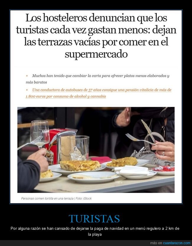 hosteleros,turistas,gastar