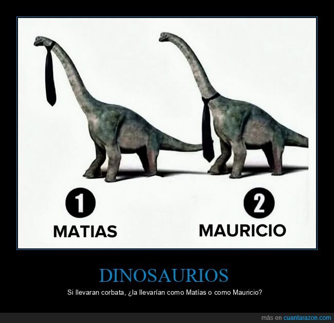 dinosaurios,corbata