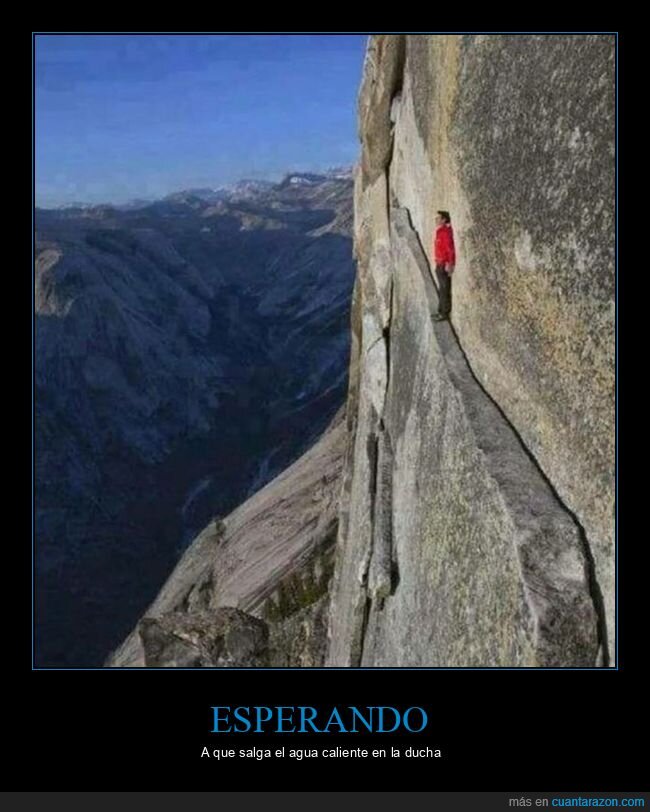agua,caliente,ducha,esperando