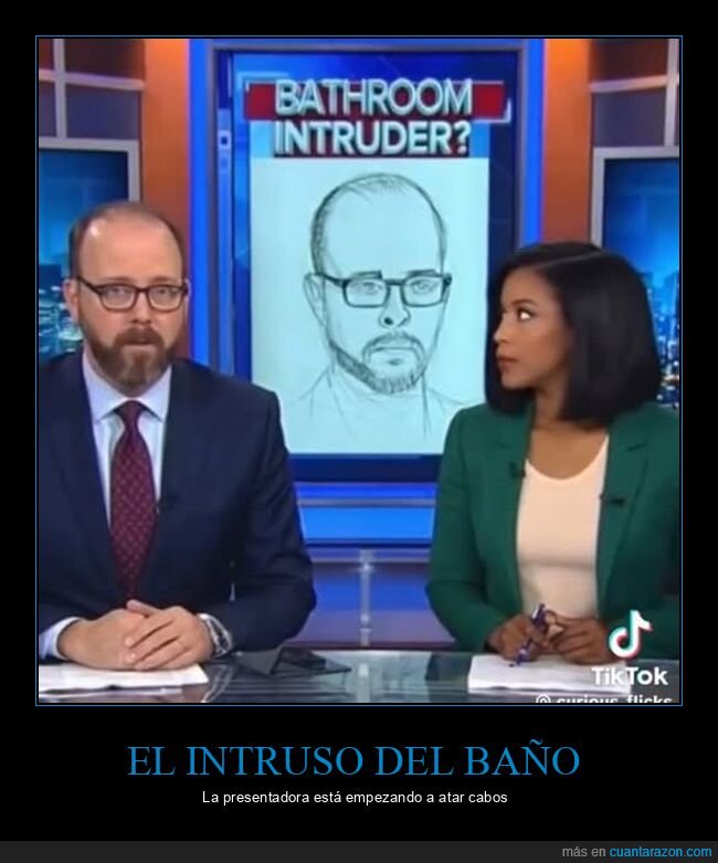 aseo,intruso,parecidos,presentador,retrato robot