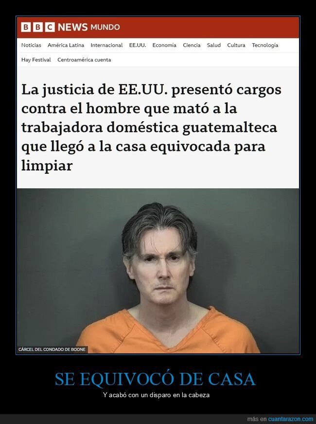 limpiadora,equivocarse,casa