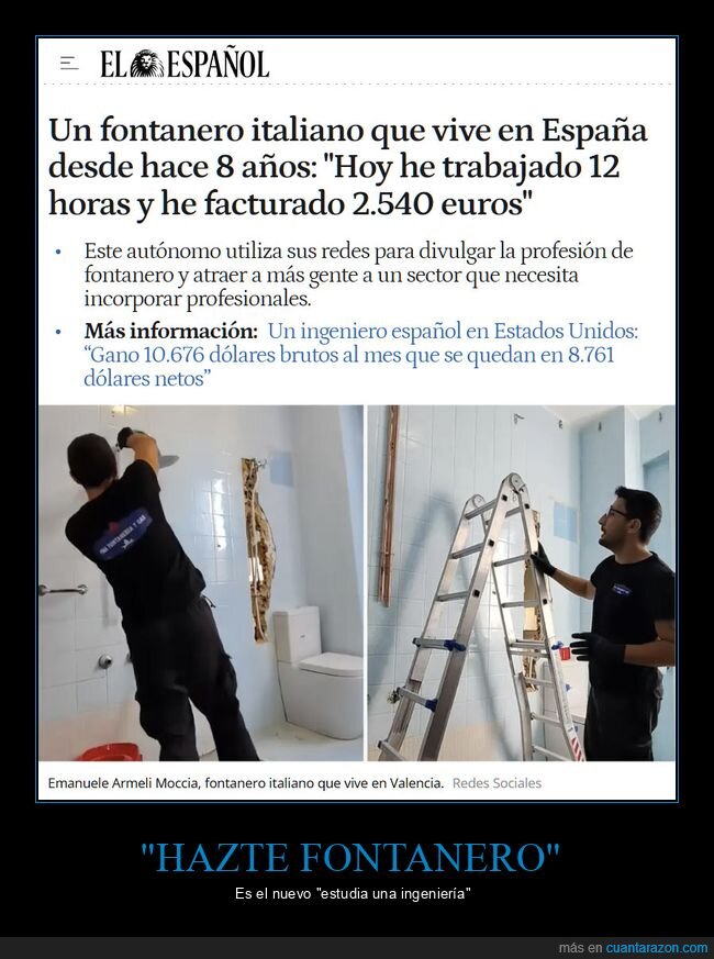 fontanero,trabajo,facturación