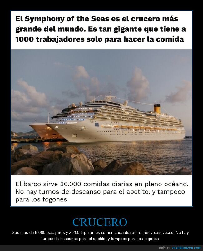 crucero,trabajadores,comida