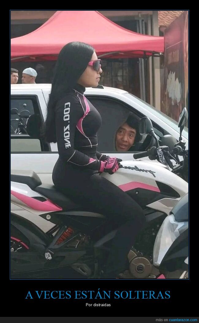 distraída,mirando,soltera