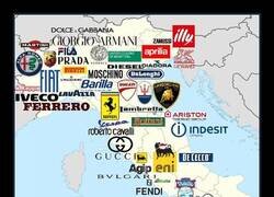 Enlace a Mapa de marcas top italianas