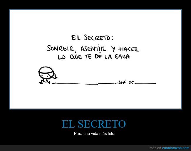secreto,sonreír,asentir
