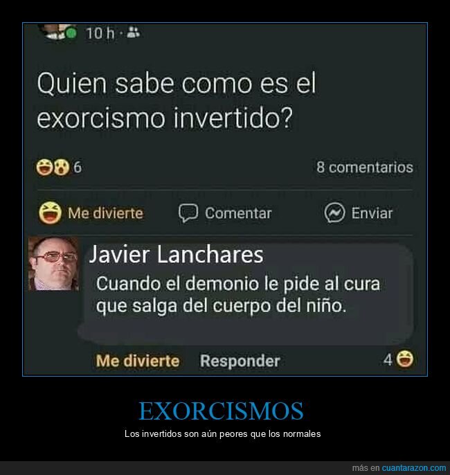 exorcismo,invertido