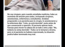 Enlace a Cirujanos y médicos recuerdan sus peores momentos en los que algo salió mal
