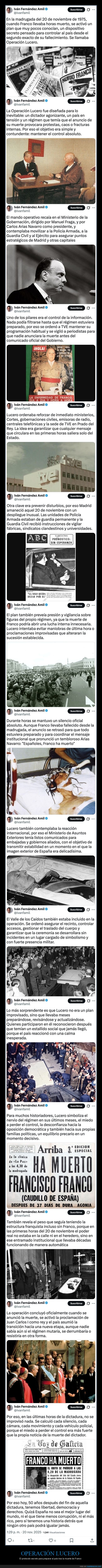 operación lucero,franco