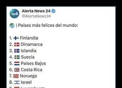 Enlace a Estos son los 40 países más felices