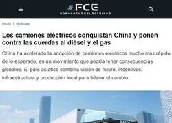 Enlace a El auge de los camiones eléctricos chinos