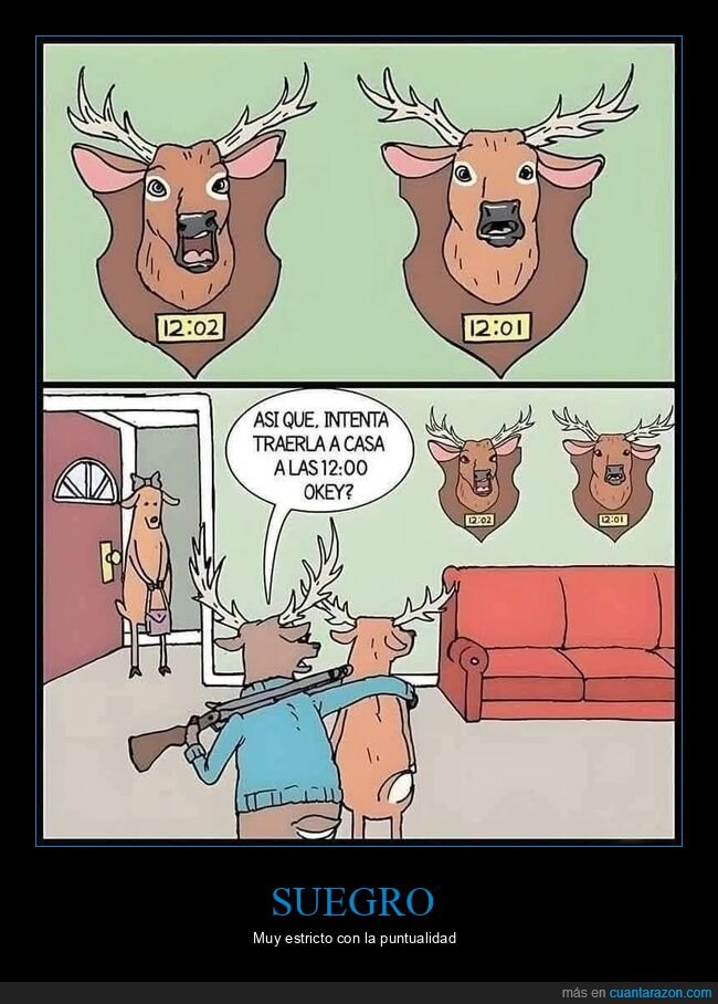 ciervos,suegro,hora