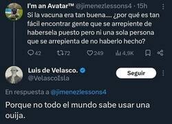 Enlace a Poniendo en su sitio a un antivacunas