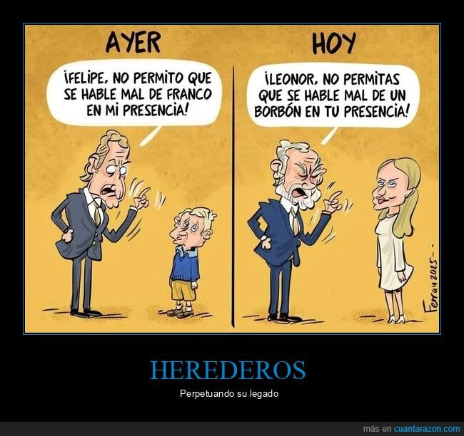 juan carlos i,felipe vi,hablar mal,franco