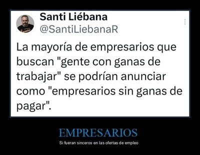 Mejor cartel de ayer