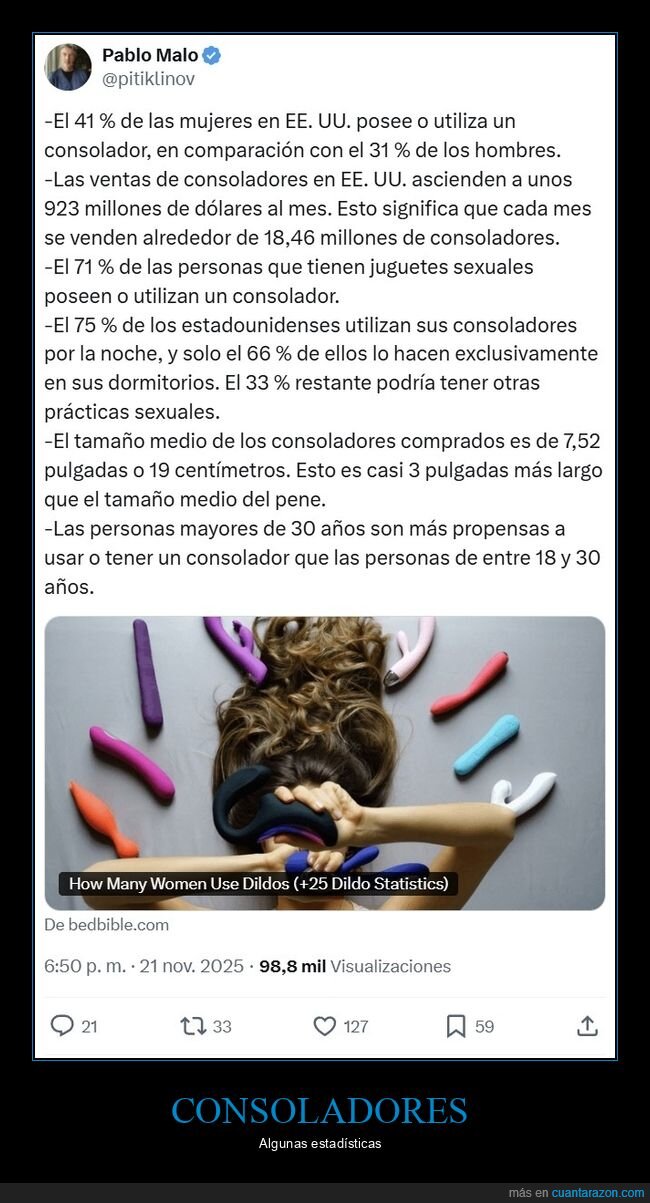 juguetes,estadísticas