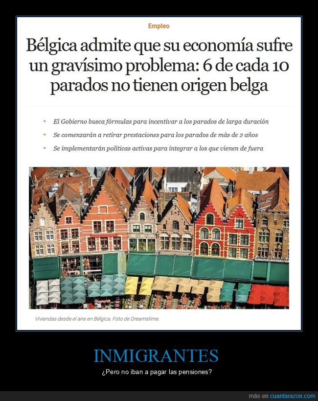 bélgica,parados,inmigrantes