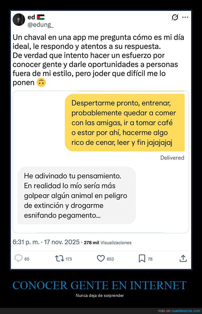 día ideal,ligando,personajes