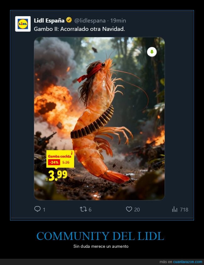 lidl,gambas,gambo ii,rambo