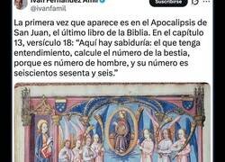 Enlace a 666: una cifra cuyo origen no tiene nada de satánico