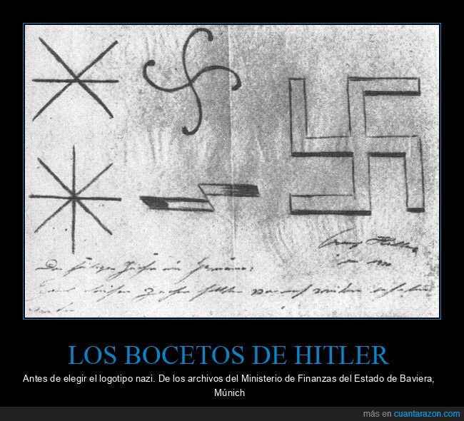 bocetos,logotipo,nazi