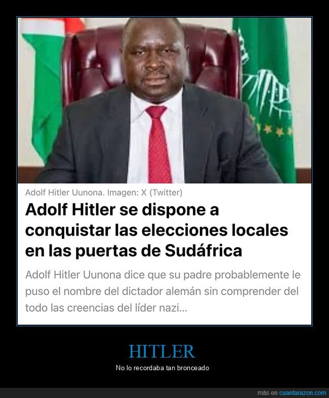 elecciones,hitler,sudáfrica