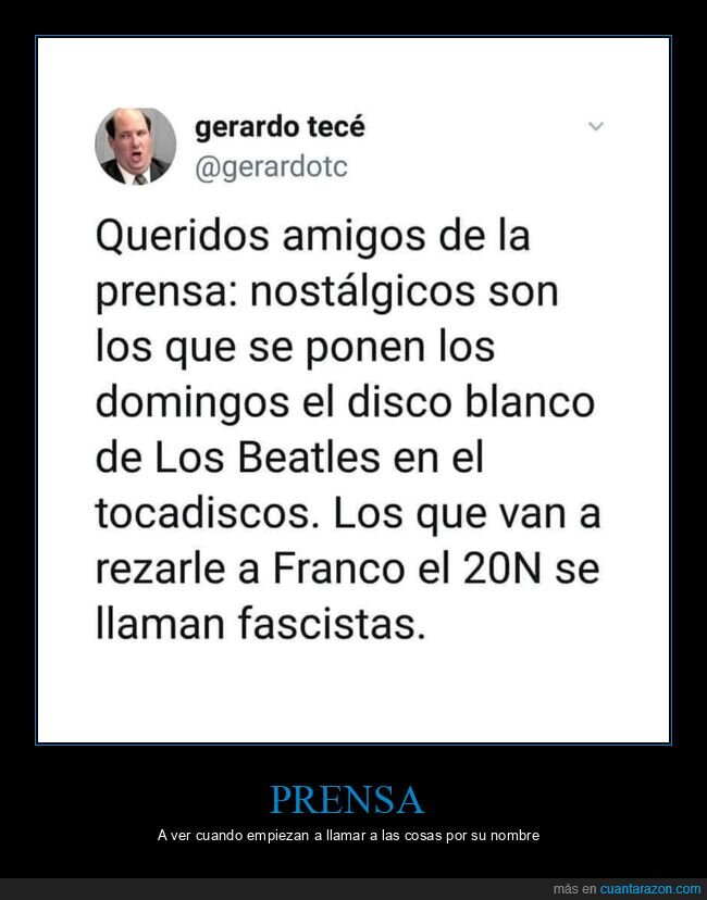 nostálgicos,franco,fascistas