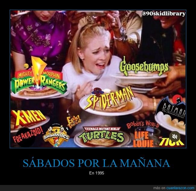 sábados,mañanas,1995